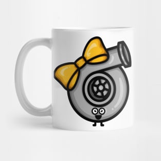 Cutest Turbo - Gold Bow Mug